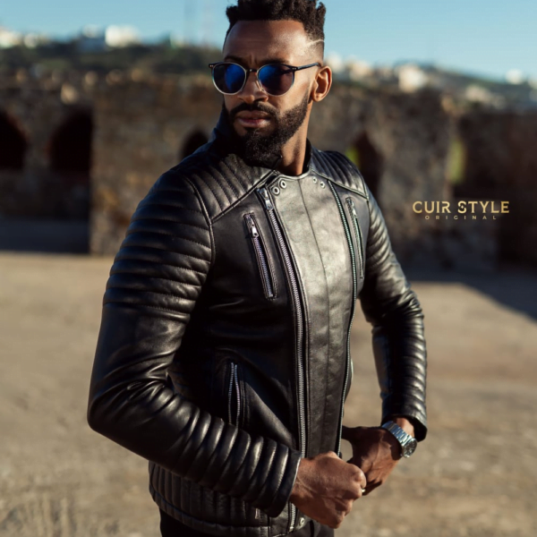 Jaquette perfecto Ref 006 Noir